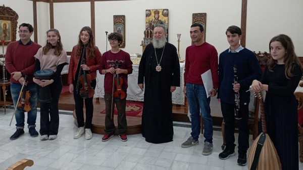 ΧΑΛΚΙΔΑ: Επισκέψεις μαθητών στον Μητροπολίτη την εβδομάδα πριν τα Χριστούγεννα