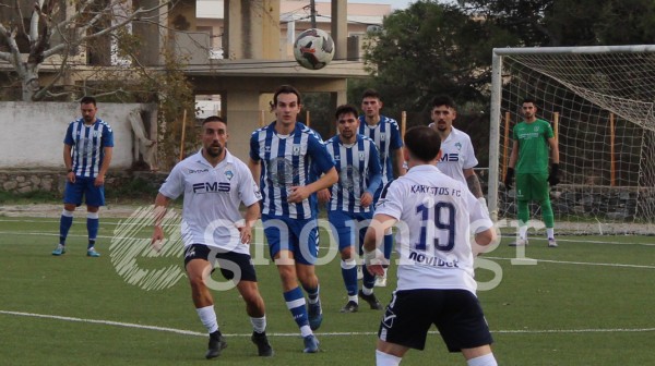 ΚΑΡΥΣΤΟΣ-ΤΑΜΥΝΑΪΚΟΣ 0-0: Άσφαιρο το μεγάλο ντέρμπι της Εύβοιας - Εμειναν στο ρετιρέ οι Αλιβεριώτες!