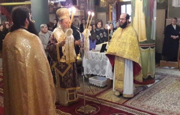 Στην Καστέλλα λειτούργησε την Κυριακή ο Μητροπολίτης Χαλκίδας