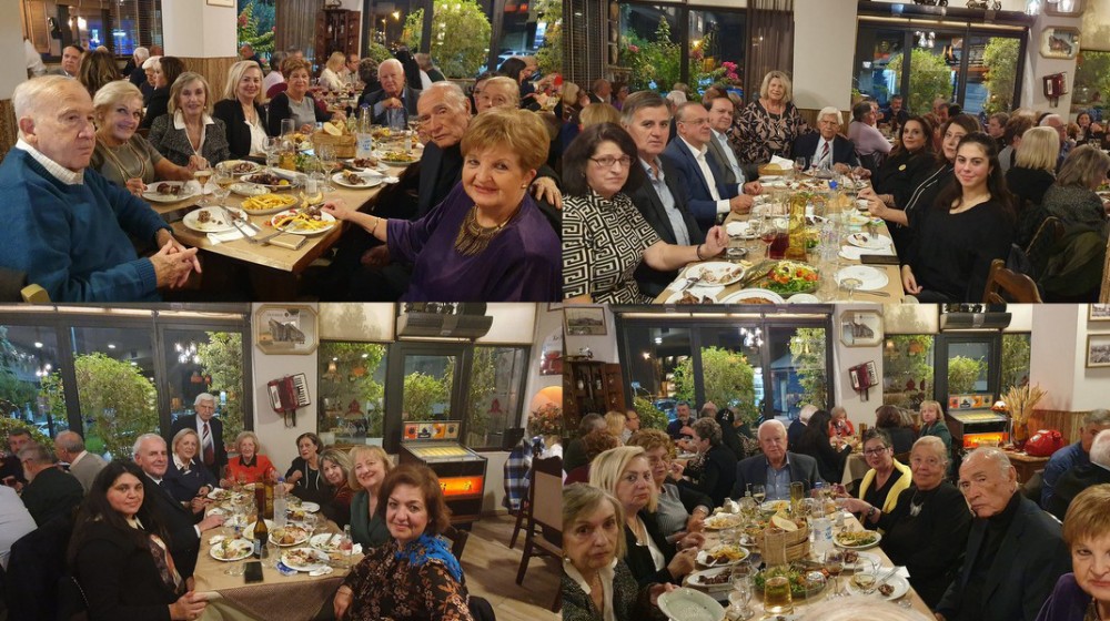 Ευχάριστη βραδιά για τα μέλη του Συλλόγου Χαλκιδέων