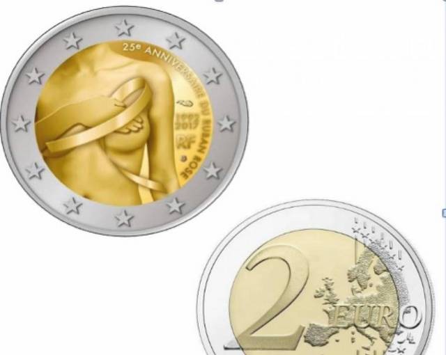 Συλλεκτικό 2ευρώ στη μάχη κατά το καρκίνου του μαστού