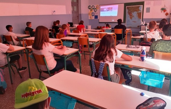 Ενημέρωση για τον υγροβιότοπο του Κωλοβρέχτη στο 1ο Δημοτικό Σχολείο Αρτάκης