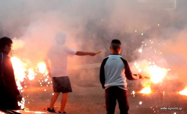 ΑΓΙΟΣ ΑΙΔΗΨΟΥ: Έβαλαν φωτιά για την άνοδο στη Β' κατηγορία