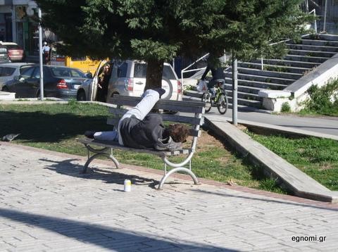 Μεγαλώνει ο αριθμός των αστέγων στη Χαλκίδα