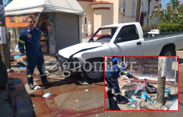 ΚΑΣΤΕΛΛΑ ΨΑΧΝΑ ΤΡΟΧΑΙΟ: ΙΧ πήρε σβάρνα τρία άτομα!