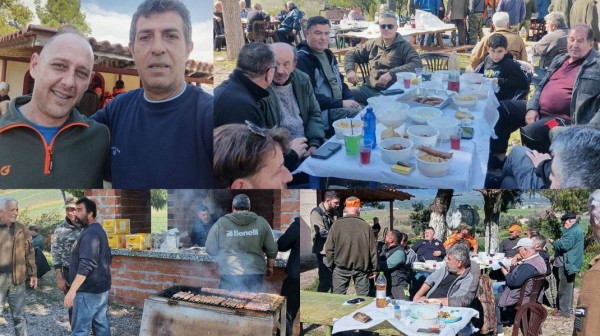 ΤΡΙΑΔΑ ΕΥΒΟΙΑΣ: Αντάμωμα κυνηγών με γίδα βραστή και πολλά ψητά (φωτό)