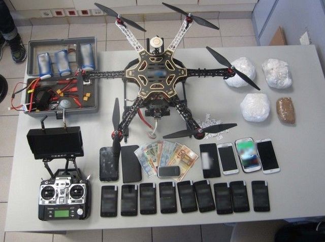 Κρατούμενοι κανόνιζαν να βάλουν ναρκωτικά και κινητά στις φυλακές με drone