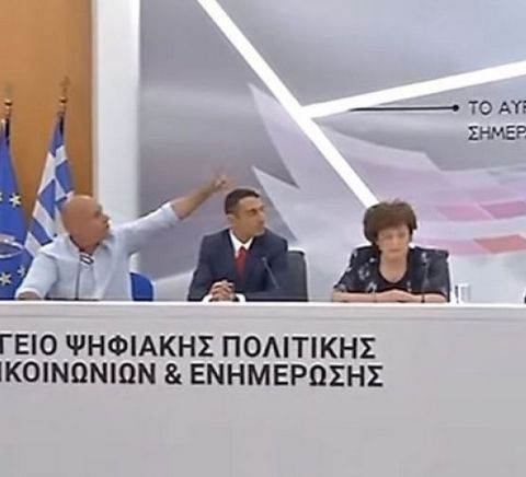 Παραλίγο να πιαστούν στα χέρια εκπρόσωποι κομμάτων κατά τη διάρκεια διακαναλικής συνέντευξης (VIDEO)