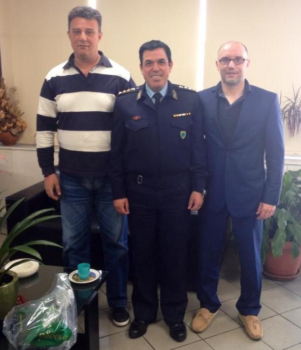 Επισκέφτηκε την Αστυνομική Διεύθυνση Εύβοιας ο Δημήτρης Αργύρης