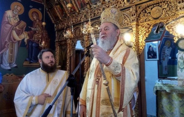 Στη Σκεπαστή και στους Ωρεούς πήγε την Κυριακή ο Μητροπολίτης