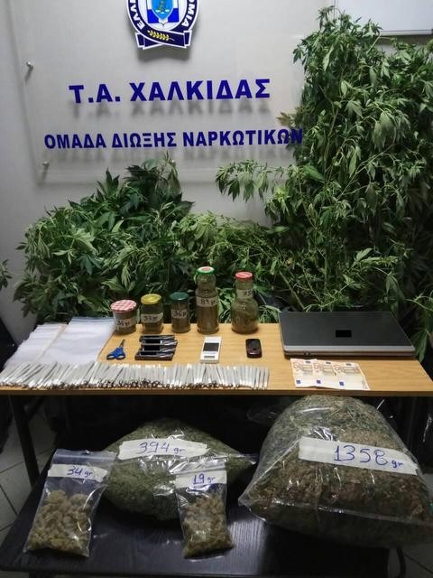 ΕΡΕΤΡΙΑ: Καλλιεργούσε χασίς και ασχολείτο με πορνογραφία ανηλίκων 72χρονος (pics)