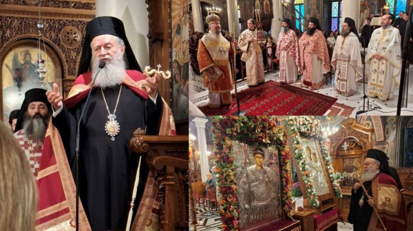 ΧΑΛΚΙΔΑ: Λαμπρός εορτασμός του Αγίου Δημητρίου, στον Μητροπολιτικό ναό