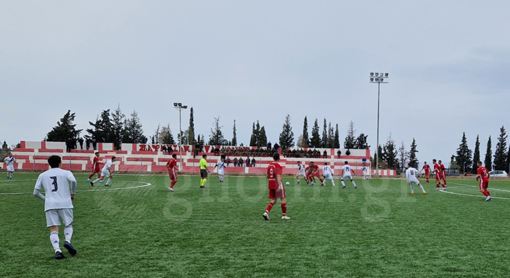 Η Εθνική Ενόπλων κέρδισε στη Λίμνη τον Ολυμπιακό με 4-0