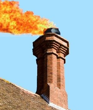 Η φωτιά στην καμινάδα σήμανε συναγερμό