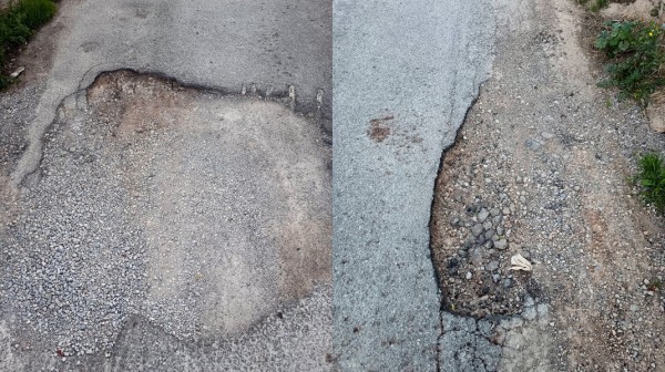 ΑΡΤΑΚΗ: Έξι μήνες αδιαφορίας από την ΔΕΥΑΧ για δύο επικίνδυνες λακκούβες