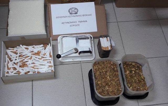 Συνελήφθη 56χρονος με 16 κιλά λαθραίο καπνό