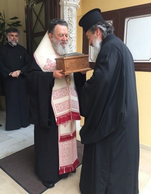Η Χαλκίδα υποδέχτηκε με ευλάβεια τα λείψανα των Αγίων Ραφαήλ, Νικολάου και Ειρήνης