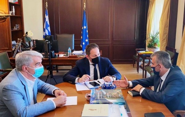 Κεδίκογλου και Ραβιόλος επισκέφτηκαν τον Στέλιο Πέτσα