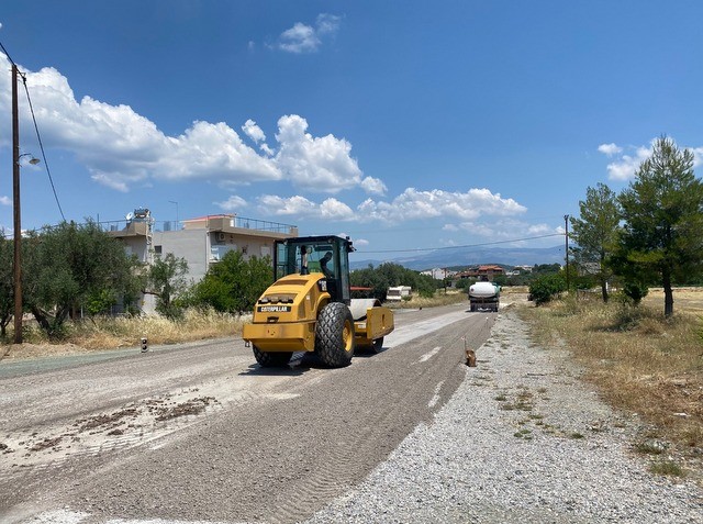 ΑΡΤΑΚΗ: Ξεκίνησαν οι ασφαλτοστρώσεις οδών στη Νέα Κύζικο