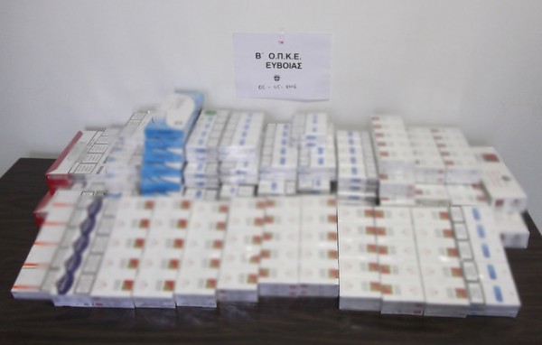 ΧΑΛΚΙΔΑ: Έπιασαν 42χρονο με 612 πακέτα λαθραίων τσιγάρων