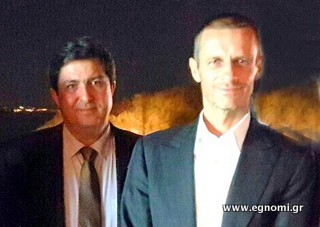 Ο Γιάννης Παπακωνσταντίνου συνάντησε το νέο πρόεδρο της ΟΥΕΦΑ
