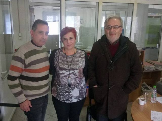 Πήγε στο Δασαρχείο Χαλκίδας ο βουλευτής Γιώργος Ακριώτης