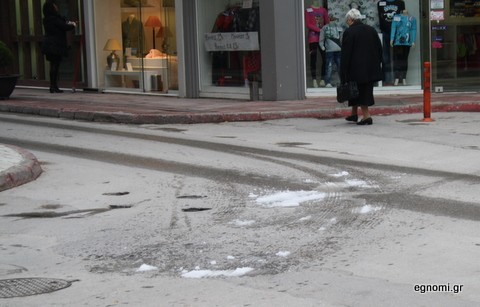 Όνειρο έμεινε το χιόνι στη Χαλκίδα