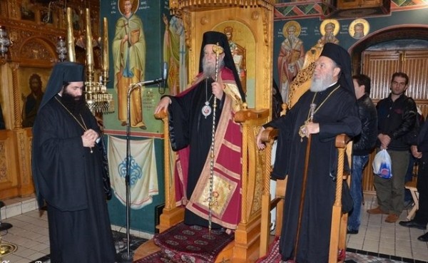 Μνημόσυνο με δύο Μητροπολίτες στο μοναστήρι του Οσίου Δαβίδ