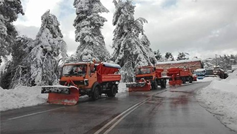 ΚΑΚΟΚΑΙΡΙΑ- ΕΥΒΟΙΑ: Αυτή είναι η κατάσταση του οδικού δικτύου