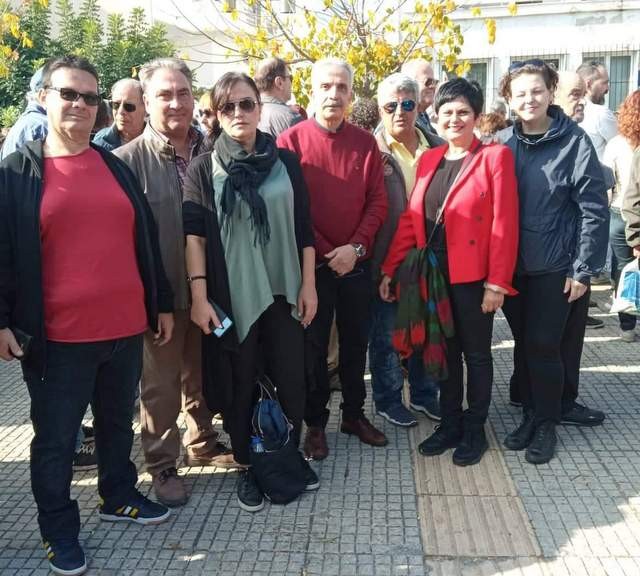 ΧΑΛΚΙΔΑ: Παρούσα και η παράταξη Στερεά Υπεροχής στο Εργατικό Κέντρο