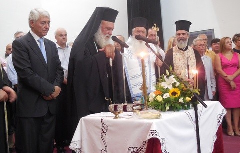 Παρουσία του Αρχιεπισκόπου η ορκωμοσία τoυ νέου Δημοτικού Συμβουλίου στη Θήβα