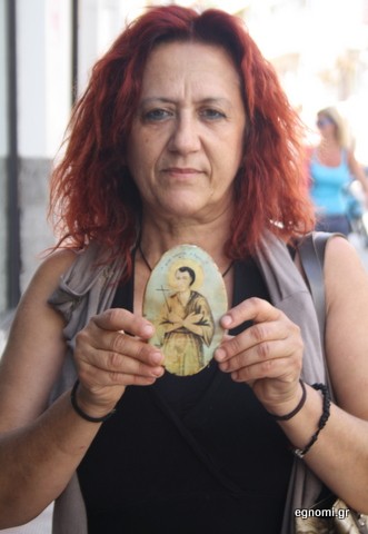 Κρατάει πάντα την εικόνα του Αγίου