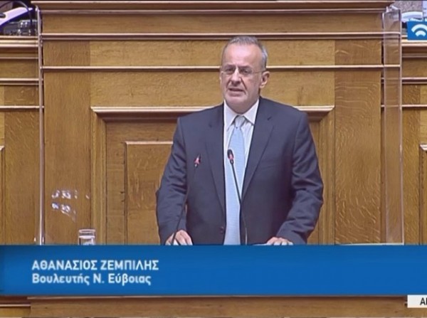 ΖΕΜΠΙΛΗΣ: Εντάσσουμε τέσσερις επιπλέον περιοχές της Εύβοιας στις «λευκές περιοχές» για να έχουν επαρκή τηλεοπτική κάλυψη