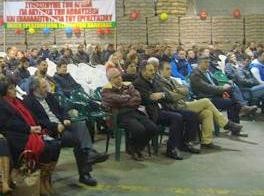 Παρών και στην εκδήλωση των εργαζομένων στα Τσιμέντα Χαλκίδας