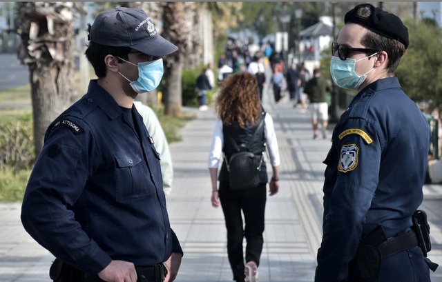 Την τελευταία μέρα των μέτρων πάνω από 500 πρόστιμα για άσκοπη μετακίνηση