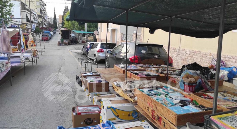 ΛΑΪΚΗ ΣΑΒΒΑΤΟΥ ΧΑΛΚΙΔΑ: Αυτοκίνητα εξοστράκισαν λαϊκατζήδες