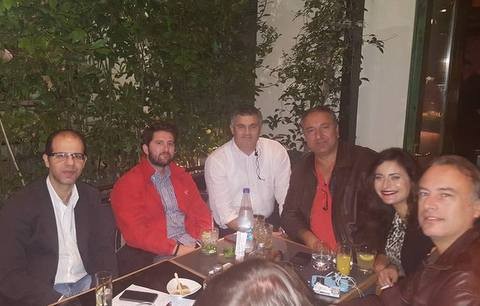 Μετά την συνεδρίαση πήγαν για ποτάκι με τον Ξεκαλάκη