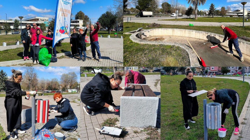 ΧΑΛΚΙΔΑ: Κύμα εθελοντισμού αναζωογόνησε το νέο πάρκο του Βούρκου