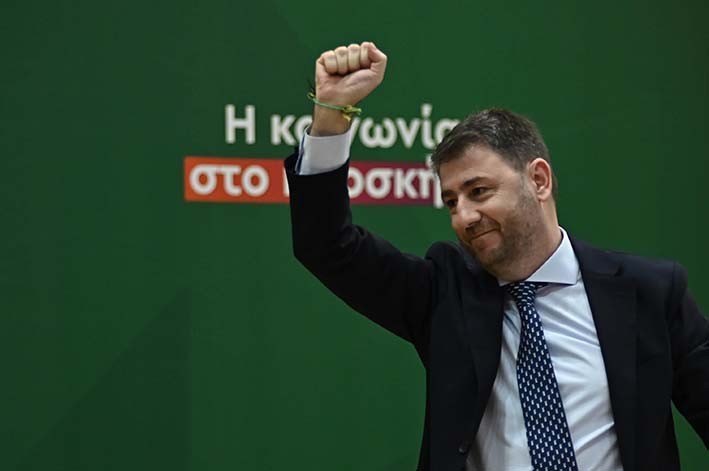 ΧΑΛΚΙΔΑ: Γέμισε το αμφιθέατρο ο Νίκος Ανδρουλάκης