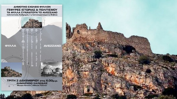 ΧΑΛΚΙΔΑ: Γέφυρες Πολιτισμού από τα Φύλλα μέχρι το Avezzano της Ιταλίας