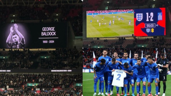 ΑΓΓΛΙΑ-ΕΛΛΑΔΑ 1-2: Επικό διπλό αφιερωμένο στον Μπάλντοκ! (VIDEO)
