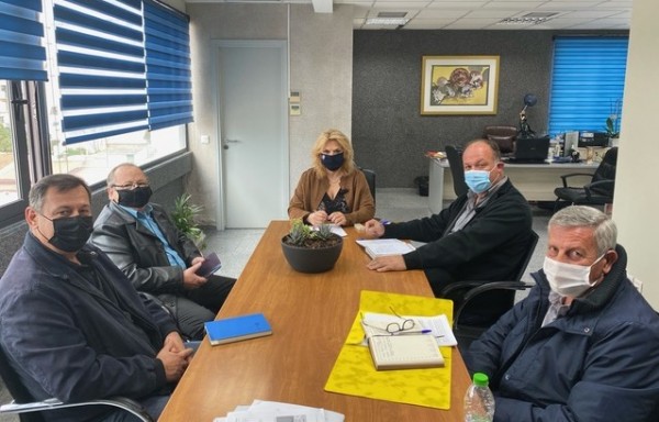Πήγαν στην Δήμαρχο για τα προβλήματα στις πληγείσες περιοχές του Ληλάντιου