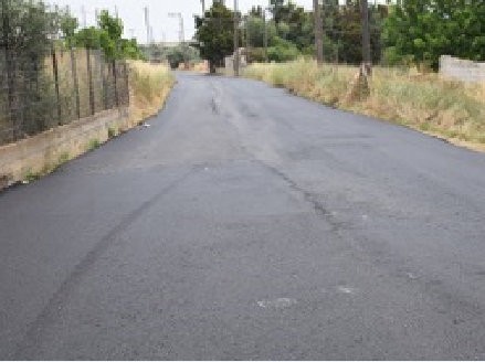 Ασφαλτόστρωση δρόμων στη Δροσιά