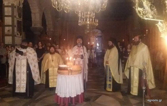 ΑΓΙΟΣ ΔΗΜΗΤΡΙΟΣ ΧΑΛΚΙΔΑΣ: Αγρυπνία για τον Οσιο Αμφιλόχιο