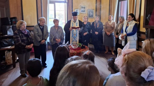 Αγιασμός στο Λύκειο Ελληνίδων Χαλκίδας