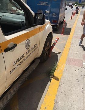 Παρανομία από φορτηγάκι του Δήμου εντόπισε αναγνώστης του egnomi.gr