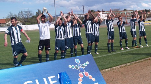 Ηρακλής Ψαχνών- Νίκη Βόλου: 1-1 (ημίχρονο)