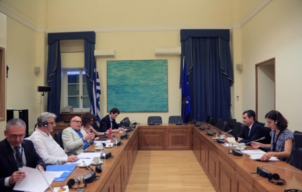 Ο Γιώργος Ακριώτης συναντήθηκε με τον πρέσβη της Γεωργίας
