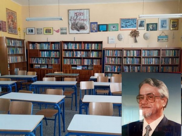 Η πλούσια Βιβλιοθήκη του Νικολάου Κουρμπέτη έγινε δωρεά στο 2ο Λύκειο Χαλκίδας