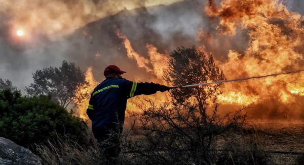 ΕΥΒΟΙΑ: Ξέσπασε φωτιά στον Άγιο - Τέθηκε υπό έλεγχο το βράδυ της Παρασκευής